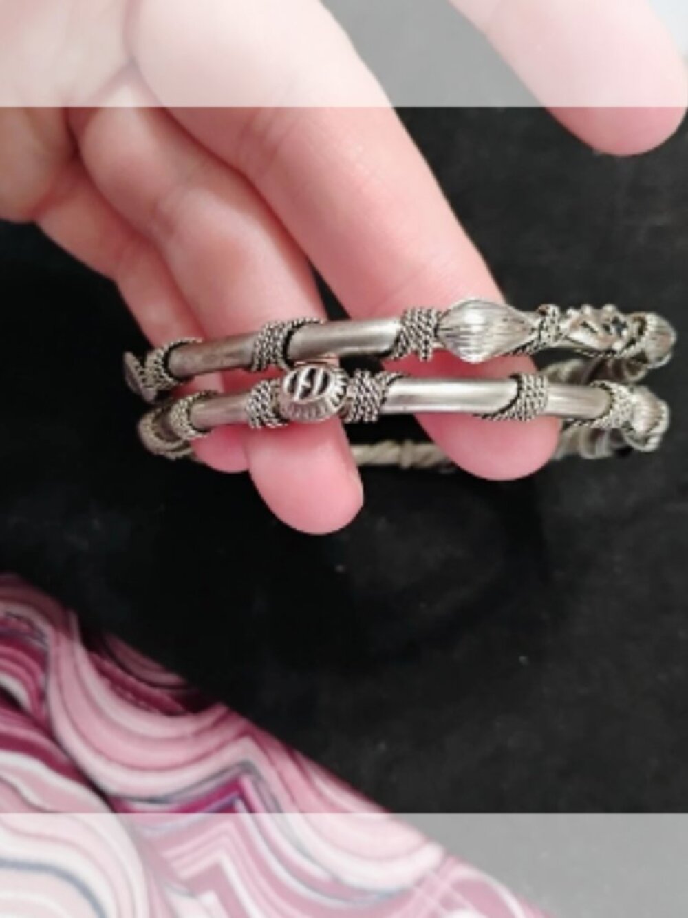 Unusual bangle bracelets